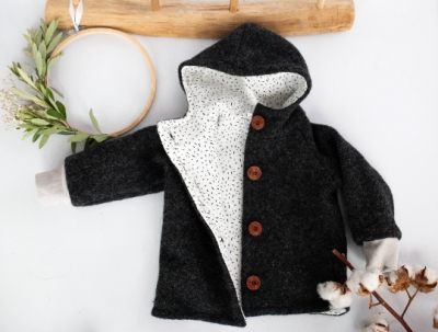 Walkjacke Walkmantel für Kinder