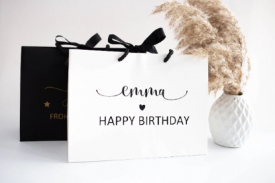 Geschenktüte personalisiert mit Namen