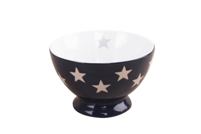 Krasilnikoff Schale dunkelblau - Star