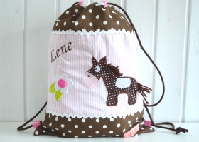 Personalisierter Turnbeutel