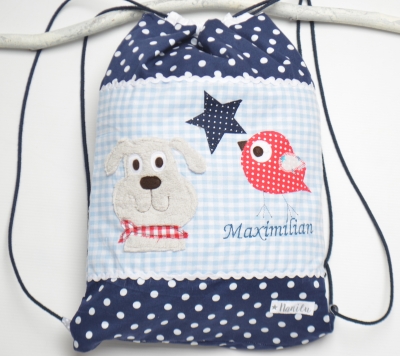 Personalisierter Turnbeutel