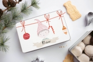 Personalisierte Keksdose mit Namen für Weihnachten