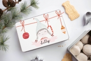 Personalisierte Keksdose mit Namen für Weihnachten