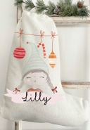 Nikolausstiefel, Nikolausstrumpf Kinder personalisiert, Geschenk Nikolaus