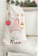 Nikolausstiefel, Nikolausstrumpf Kinder personalisiert, Geschenk Nikolaus