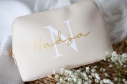 personalisierte Kosmetiktasche mit Namen