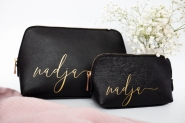 personalisierte Kosmetiktasche mit Namen
