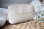 personalisierte Kosmetiktasche mit Namen