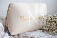 personalisierte Kosmetiktasche mit Namen