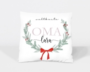 Kissen Bezug Oma personalisiert mit Namen Geschenk Muttertag
