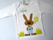 Kindershirt mit Namen von Nanilu, 100% Baumwolle