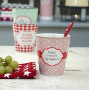 Happy Mug Krasilnikoff-HOME IS WHERE MY MOM IS