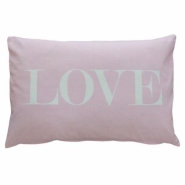 Kissenhülle LOVE von Krasilnikoff