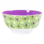 RICE Melamin Schüssel Blumen