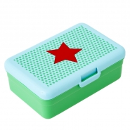 Rice Kinder Lunch-Box - Kids Lunch Box STARS Print - grün