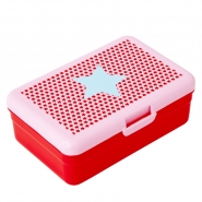 Rice Kinder Lunch-Box - Kids Lunch Box STARS Print - rosa