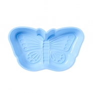 Silikon Backform Schmetterling von Rice blau